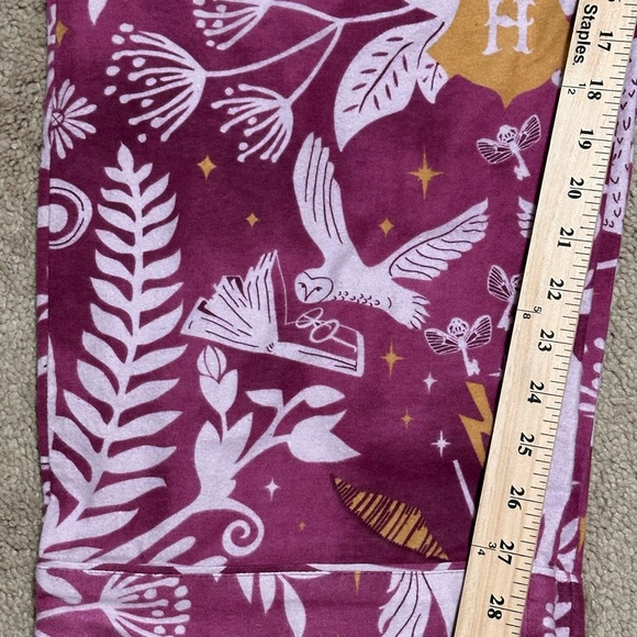Pottery Barn Teen HARRY POTTER Patronus Damask Flannel Pajama Set Adult XL - Picture 10 of 14